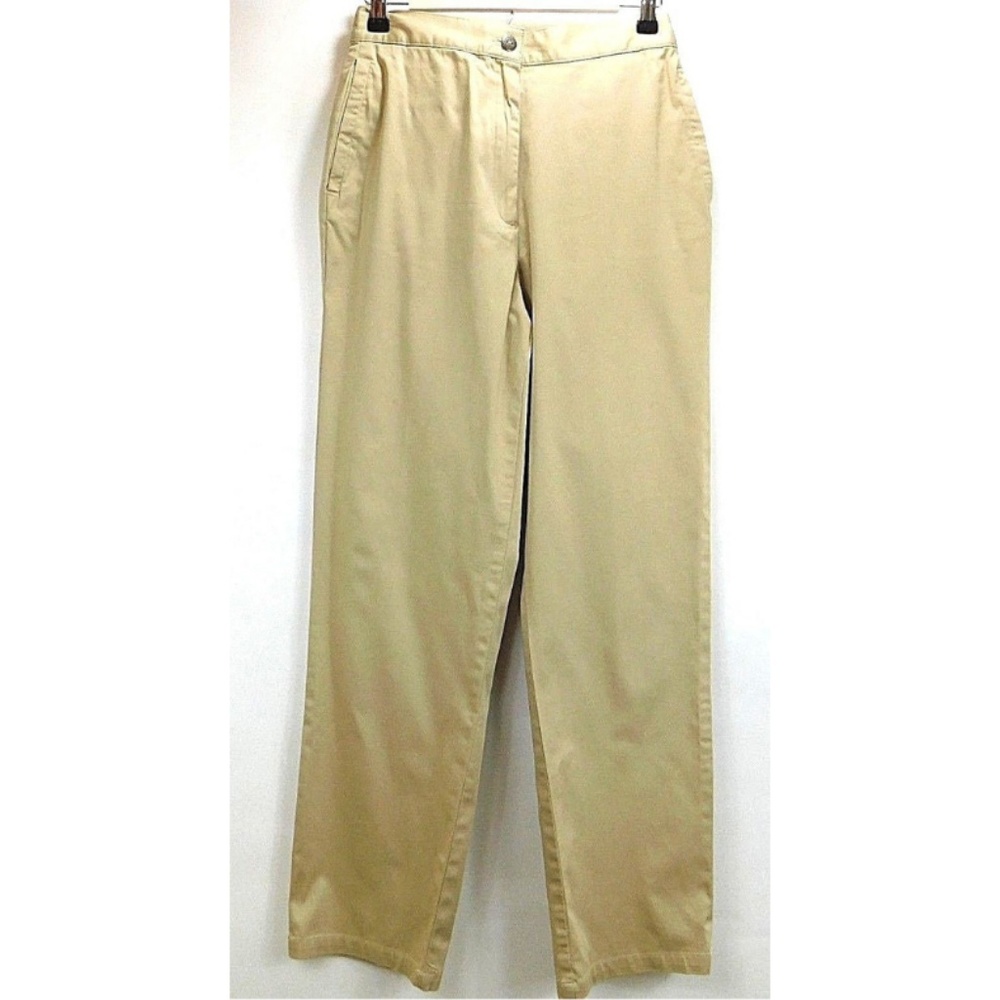 Marsh Landing Womens Pants 8 Khaki Cotton Spandex